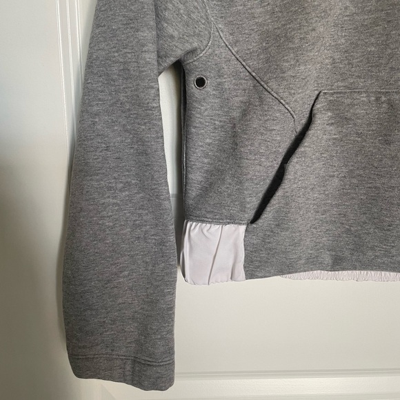 Lululemon Light As Warmth Heathered Medium Grey Crew pullover long sleeve 6 - Picture 8 of 11